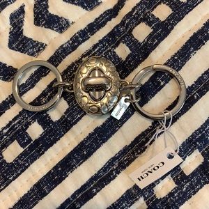 Coach Valet Keyring